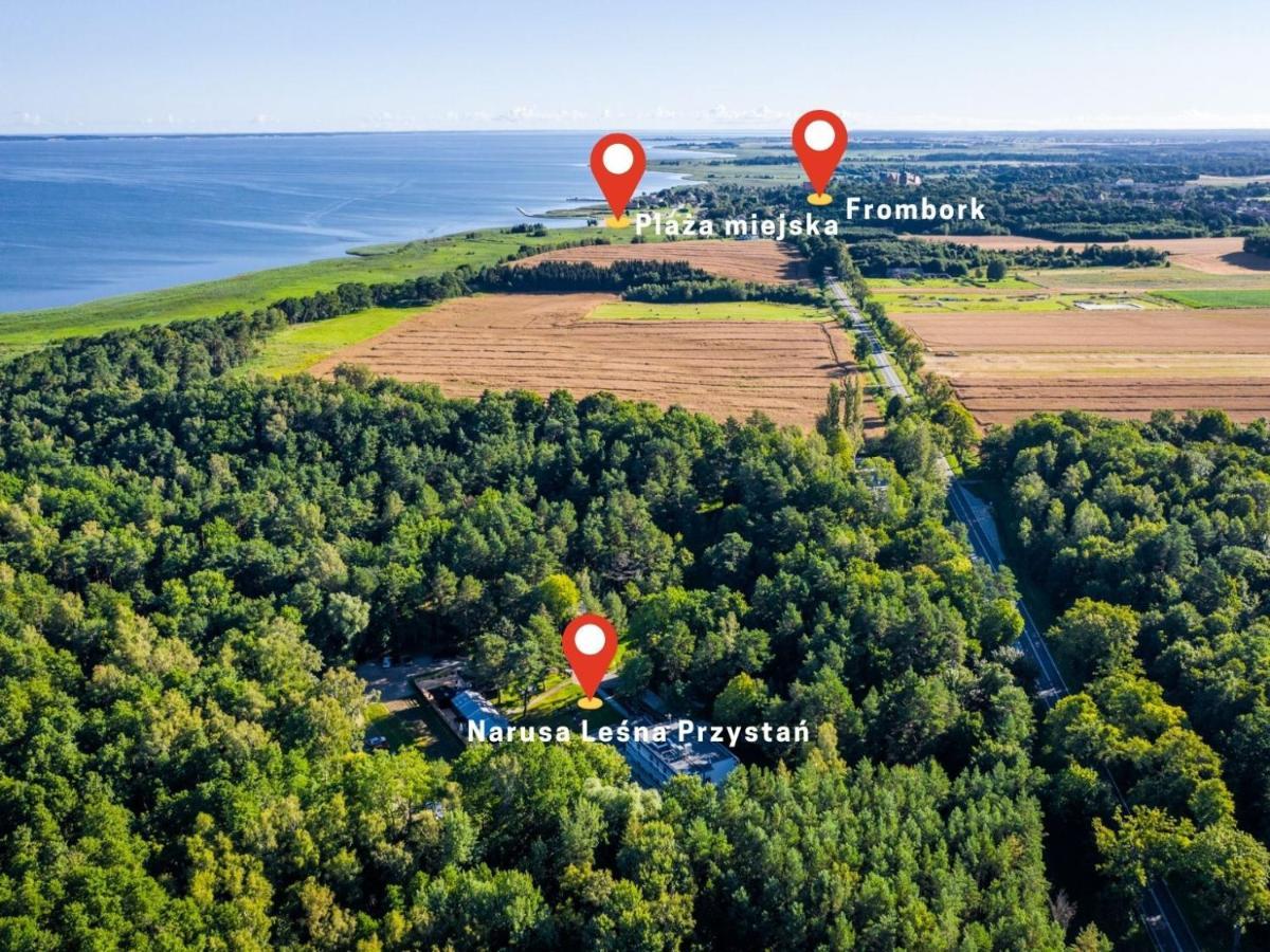 Narusa Lesna Przystan Frombork Exterior photo